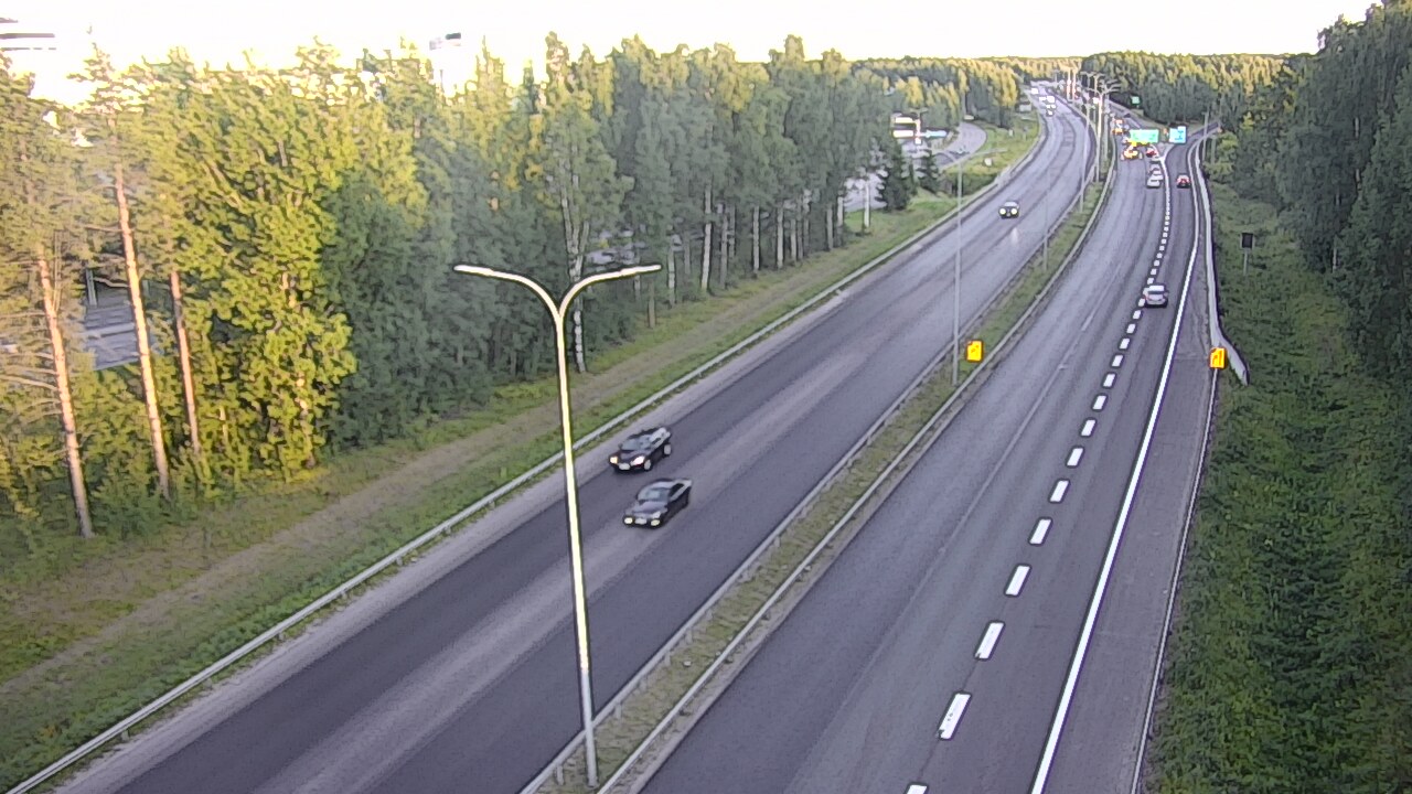 Kelikamerat Kuva Tie 4 Oulu, Kontinkangas, Oulu, Pohjois-Pohjanmaa