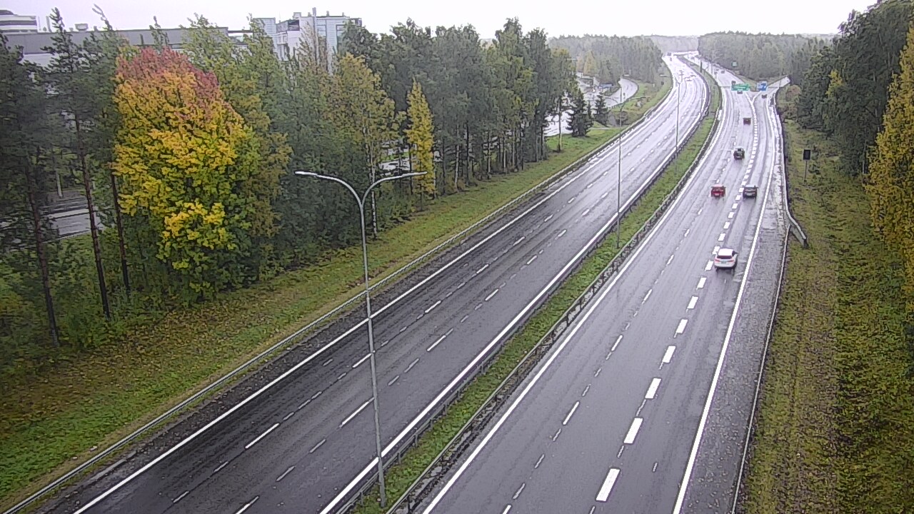 Weather Camera Image Road 4 Oulu, Kontinkangas, Oulu, Pohjois-Pohjanmaa