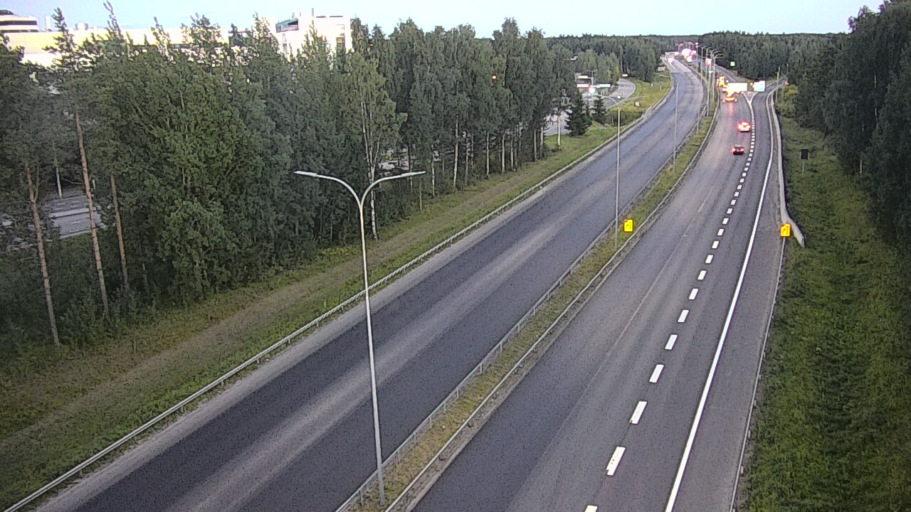 Kelikamerat Kuva Tie 4 Oulu, Kontinkangas, Oulu, Pohjois-Pohjanmaa