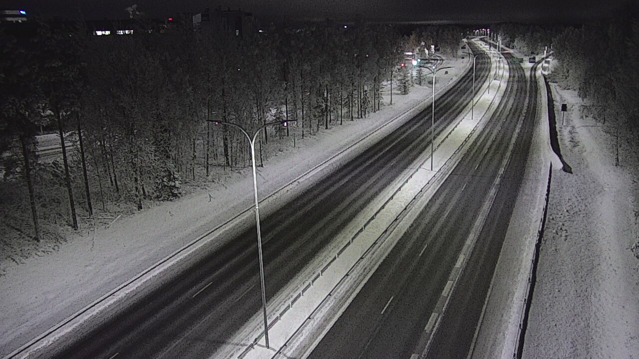 Kelikamerat Kuva Tie 4 Oulu, Kontinkangas, Oulu, Pohjois-Pohjanmaa