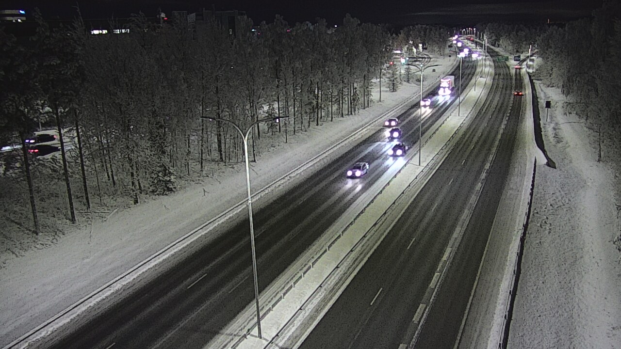 Kelikamerat Kuva Tie 4 Oulu, Kontinkangas, Oulu, Pohjois-Pohjanmaa