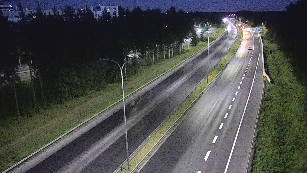 Kelikamerat Kuva Tie 4 Oulu, Kontinkangas, Oulu, Pohjois-Pohjanmaa