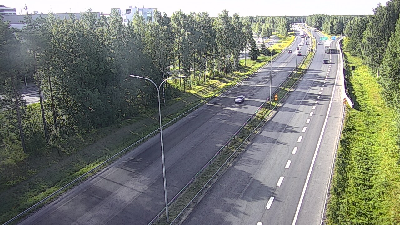 Kelikamerat Kuva Tie 4 Oulu, Kontinkangas, Oulu, Pohjois-Pohjanmaa