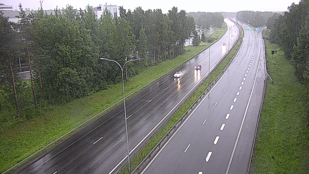 Kelikamerat Kuva Tie 4 Oulu, Kontinkangas, Oulu, Pohjois-Pohjanmaa