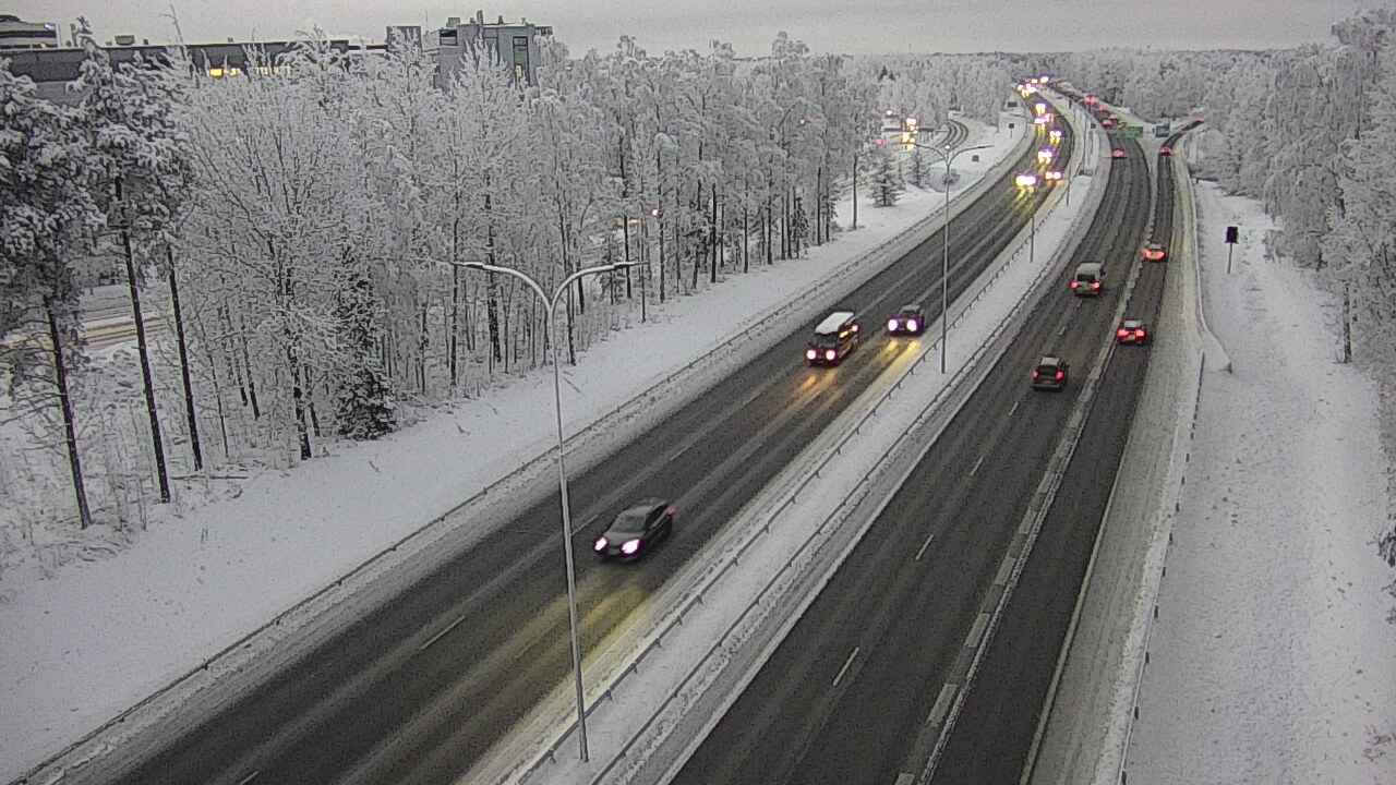 Kelikamerat Kuva Tie 4 Oulu, Kontinkangas, Oulu, Pohjois-Pohjanmaa