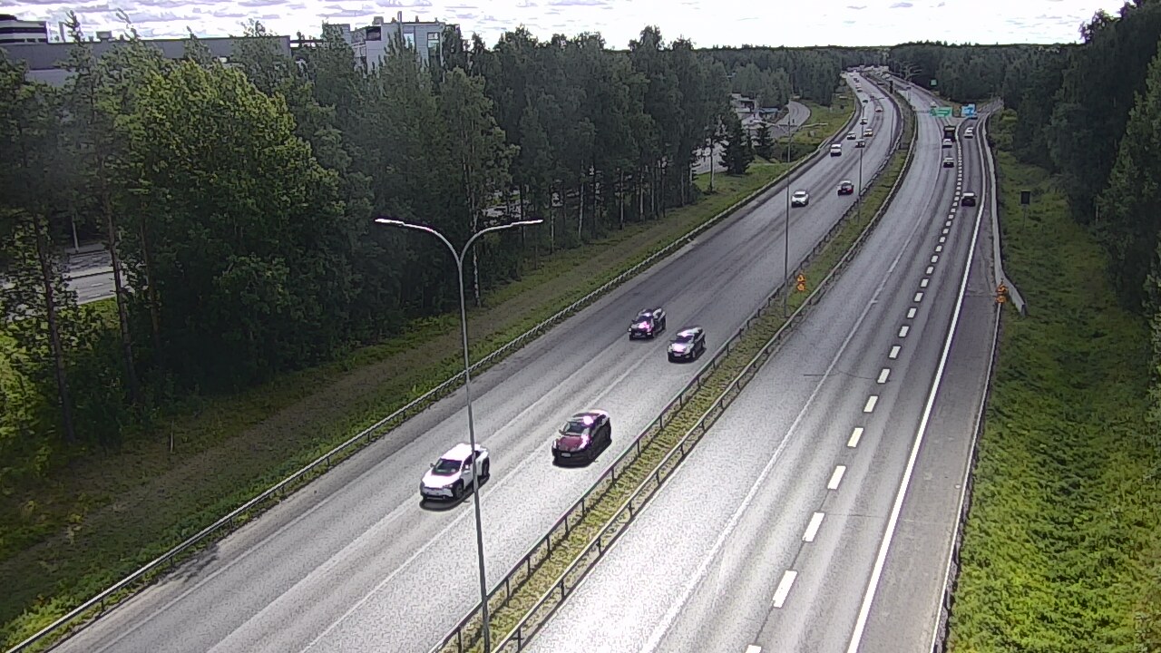 Kelikamerat Kuva Tie 4 Oulu, Kontinkangas, Oulu, Pohjois-Pohjanmaa