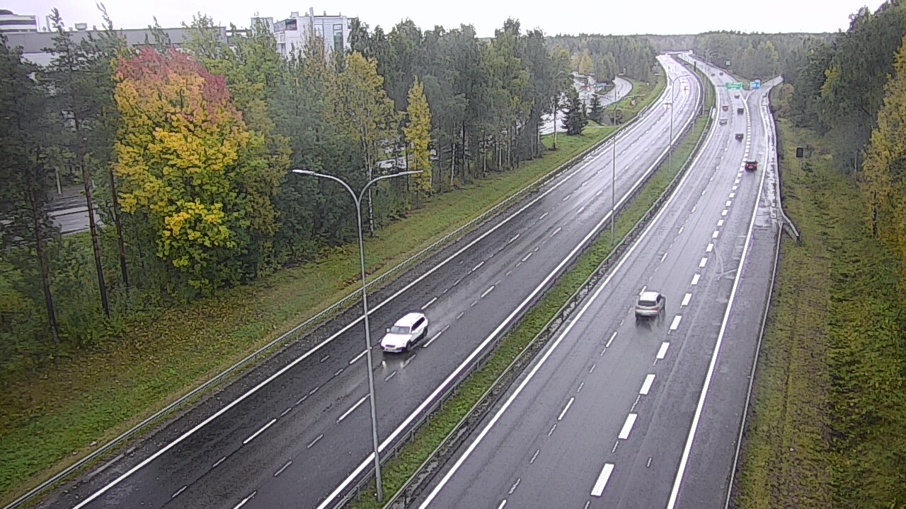 Weather Camera Image Road 4 Oulu, Kontinkangas, Oulu, Pohjois-Pohjanmaa
