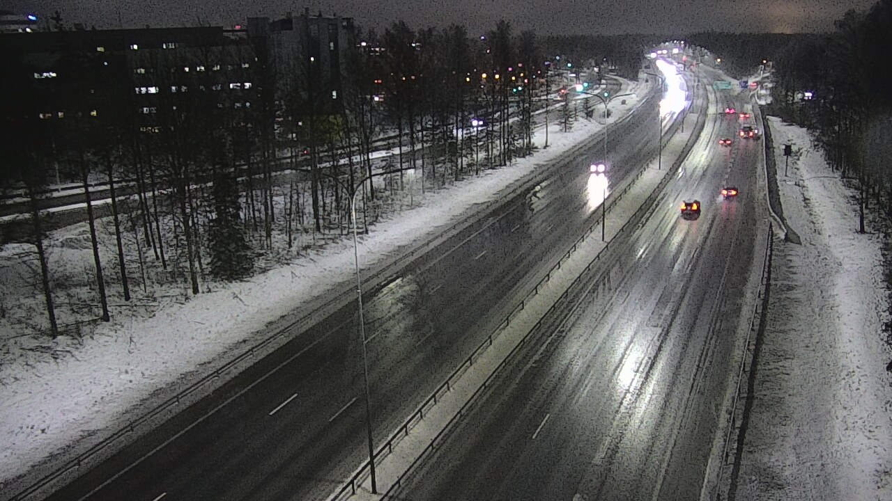 Weather Camera Image Road 4 Oulu, Kontinkangas, Oulu, Pohjois-Pohjanmaa