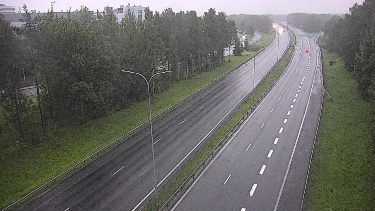 Kelikamerat Kuva Tie 4 Oulu, Kontinkangas, Oulu, Pohjois-Pohjanmaa