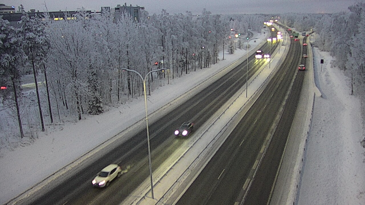 Kelikamerat Kuva Tie 4 Oulu, Kontinkangas, Oulu, Pohjois-Pohjanmaa