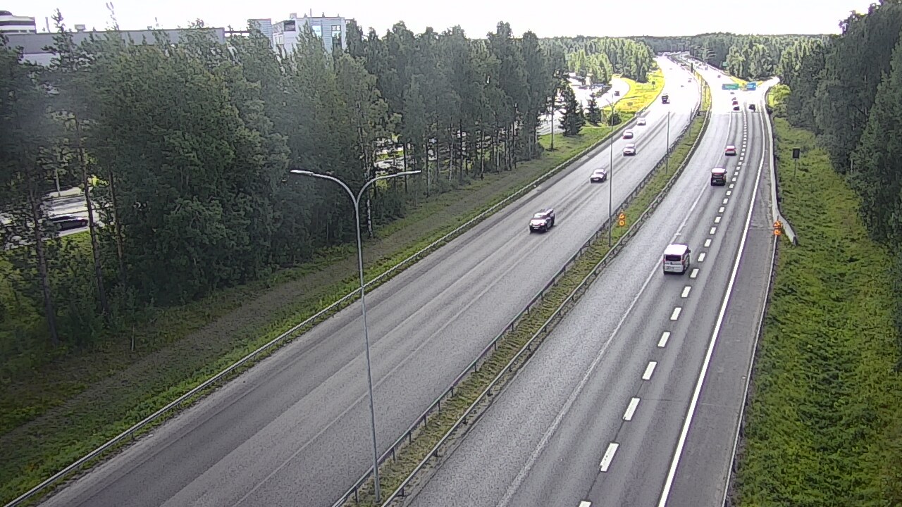 Kelikamerat Kuva Tie 4 Oulu, Kontinkangas, Oulu, Pohjois-Pohjanmaa