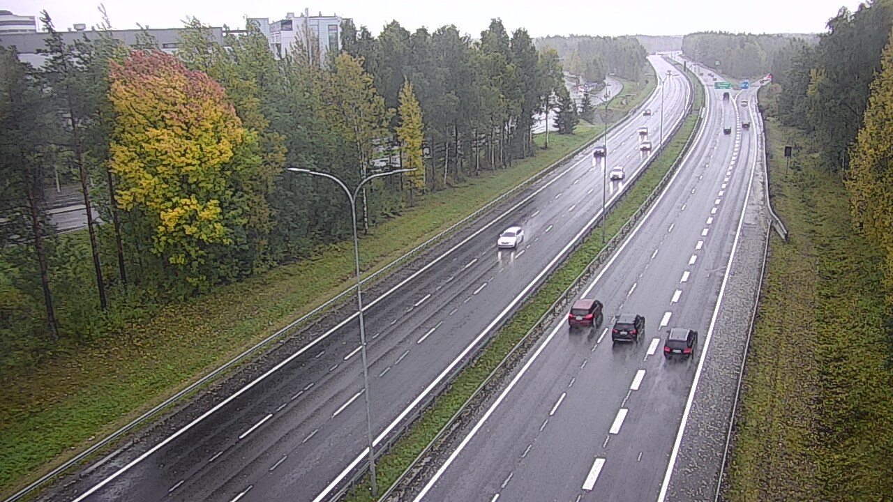 Weather Camera Image Road 4 Oulu, Kontinkangas, Oulu, Pohjois-Pohjanmaa