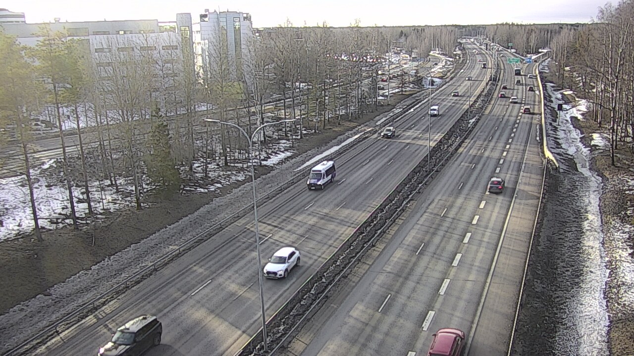 Kelikamerat Kuva Tie 4 Oulu, Kontinkangas, Oulu, Pohjois-Pohjanmaa