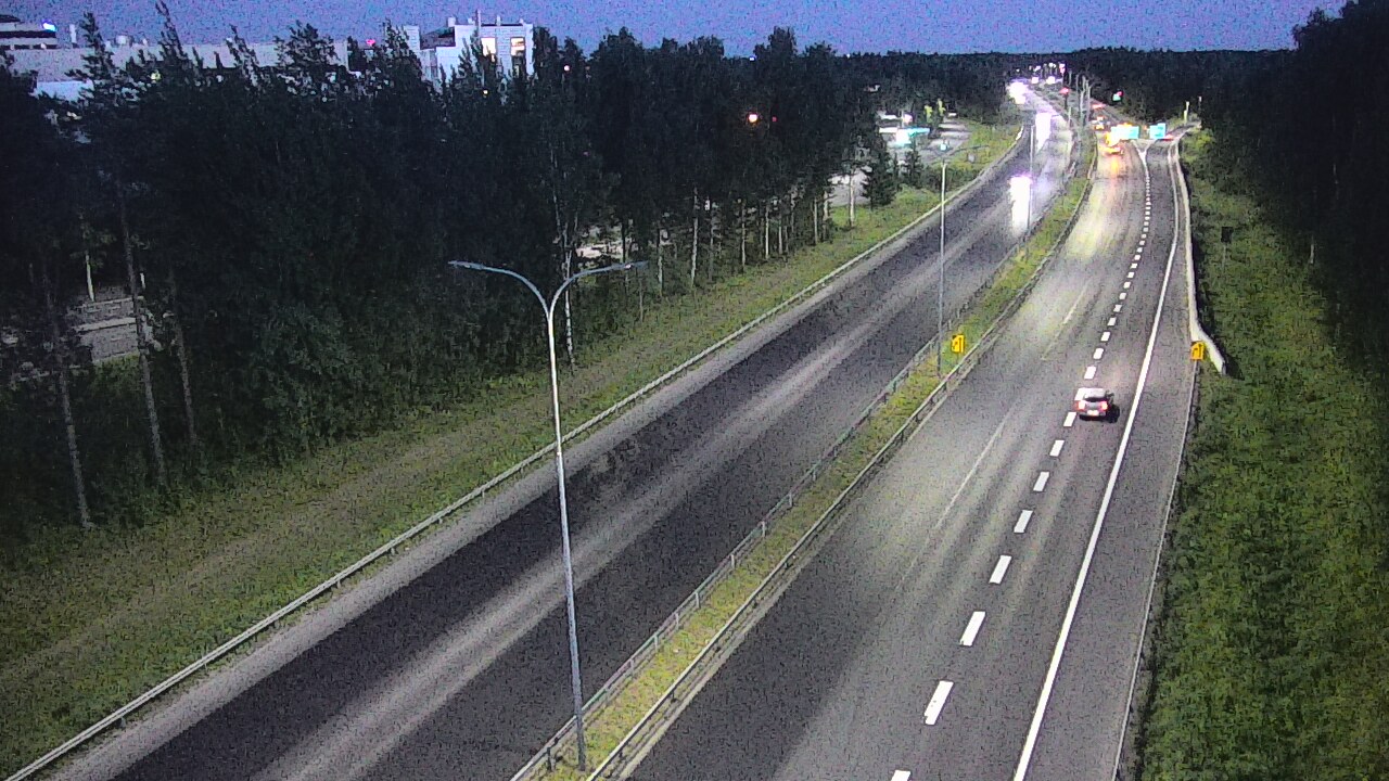 Kelikamerat Kuva Tie 4 Oulu, Kontinkangas, Oulu, Pohjois-Pohjanmaa
