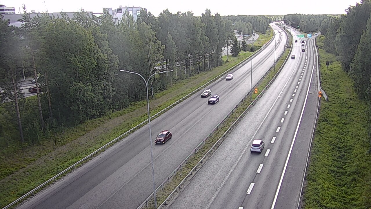 Kelikamerat Kuva Tie 4 Oulu, Kontinkangas, Oulu, Pohjois-Pohjanmaa