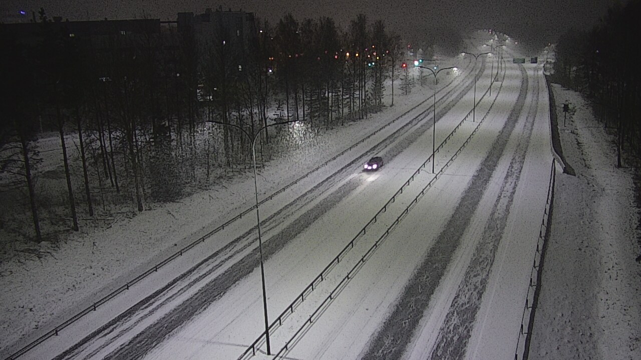 Kelikamerat Kuva Tie 4 Oulu, Kontinkangas, Oulu, Pohjois-Pohjanmaa