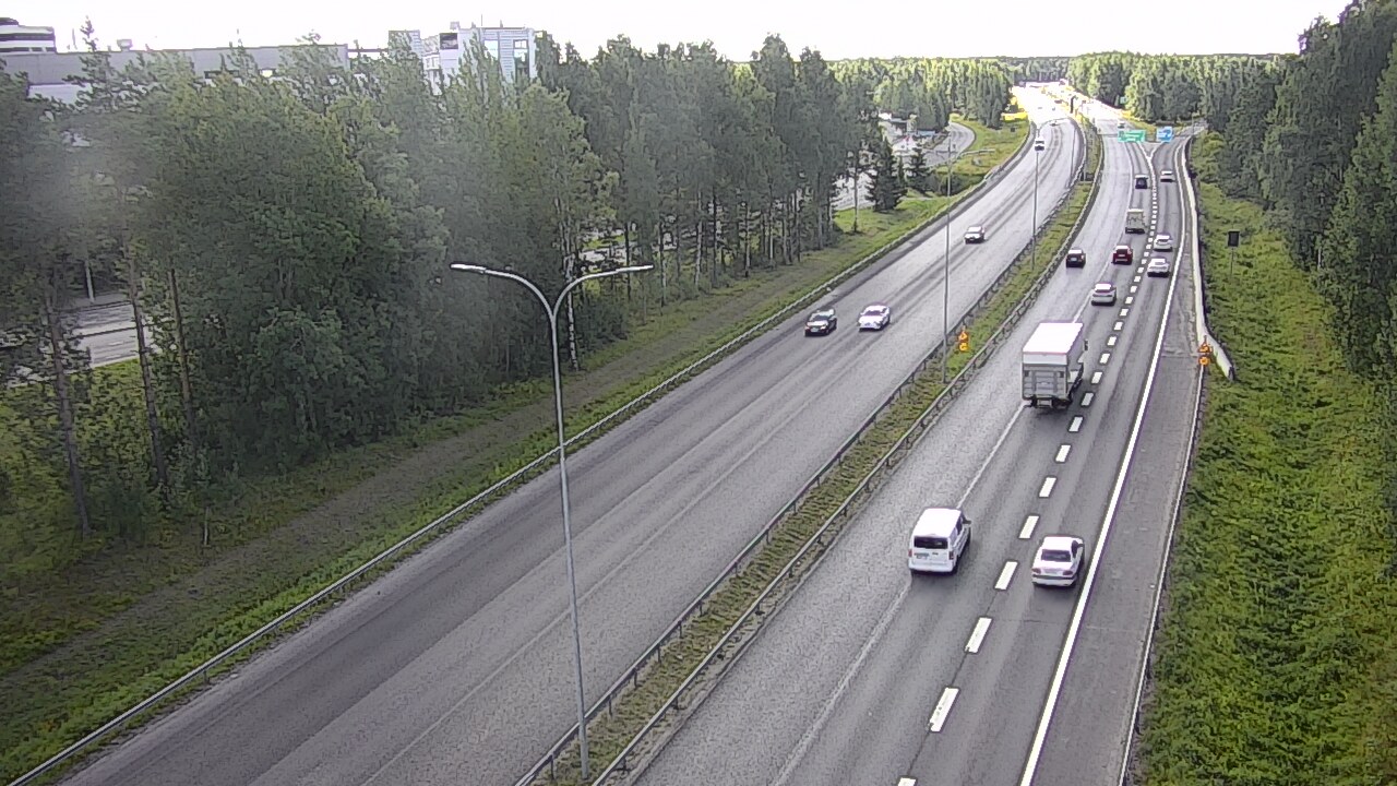 Kelikamerat Kuva Tie 4 Oulu, Kontinkangas, Oulu, Pohjois-Pohjanmaa