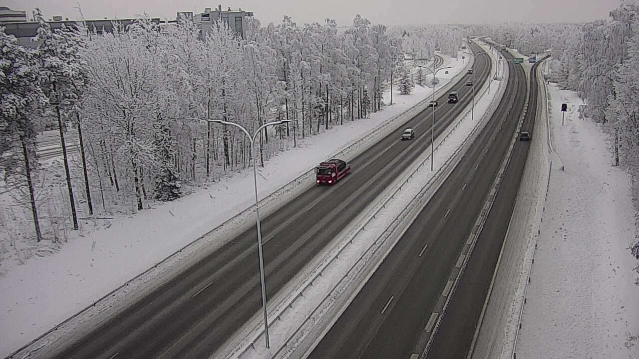 Kelikamerat Kuva Tie 4 Oulu, Kontinkangas, Oulu, Pohjois-Pohjanmaa