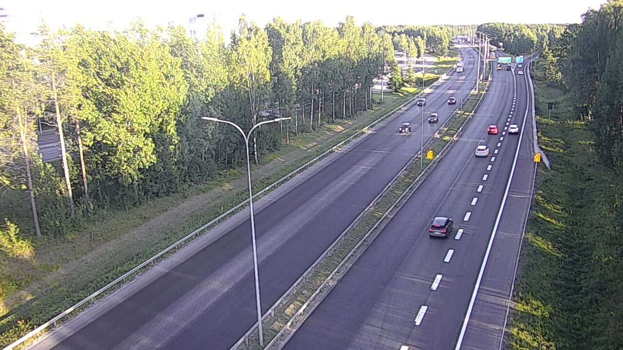 Kelikamerat Kuva Tie 4 Oulu, Kontinkangas, Oulu, Pohjois-Pohjanmaa