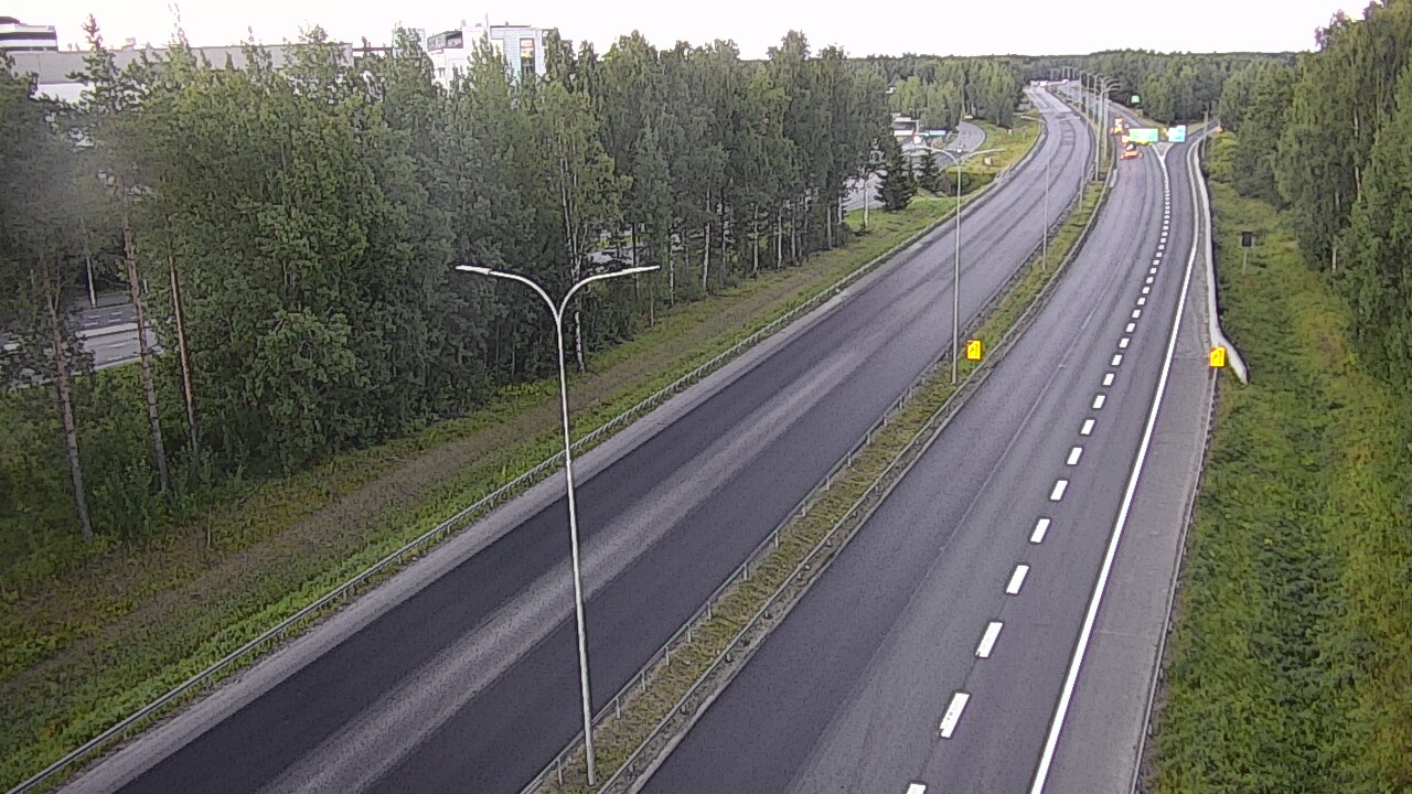 Kelikamerat Kuva Tie 4 Oulu, Kontinkangas, Oulu, Pohjois-Pohjanmaa