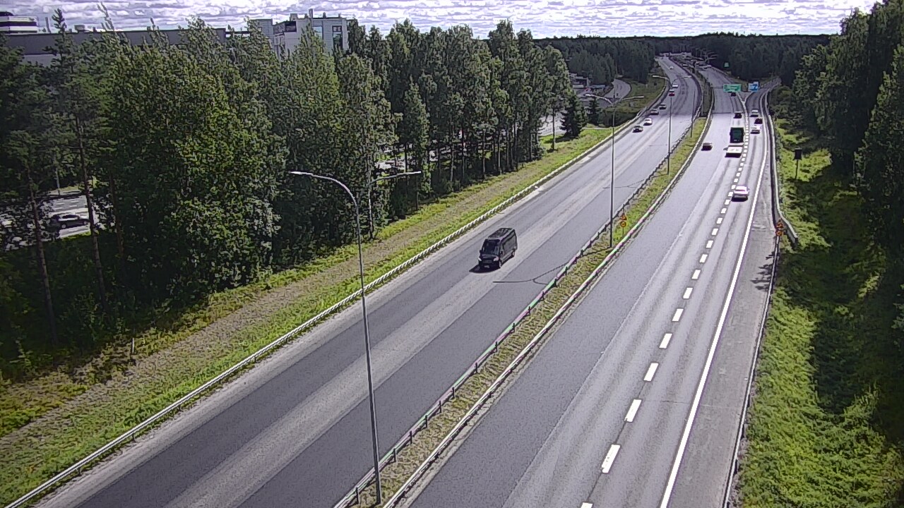 Kelikamerat Kuva Tie 4 Oulu, Kontinkangas, Oulu, Pohjois-Pohjanmaa