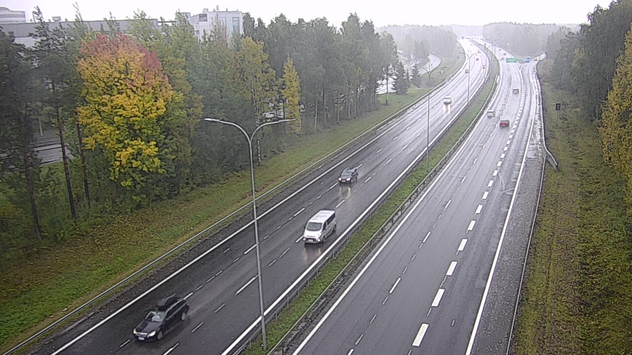 Weather Camera Image Road 4 Oulu, Kontinkangas, Oulu, Pohjois-Pohjanmaa
