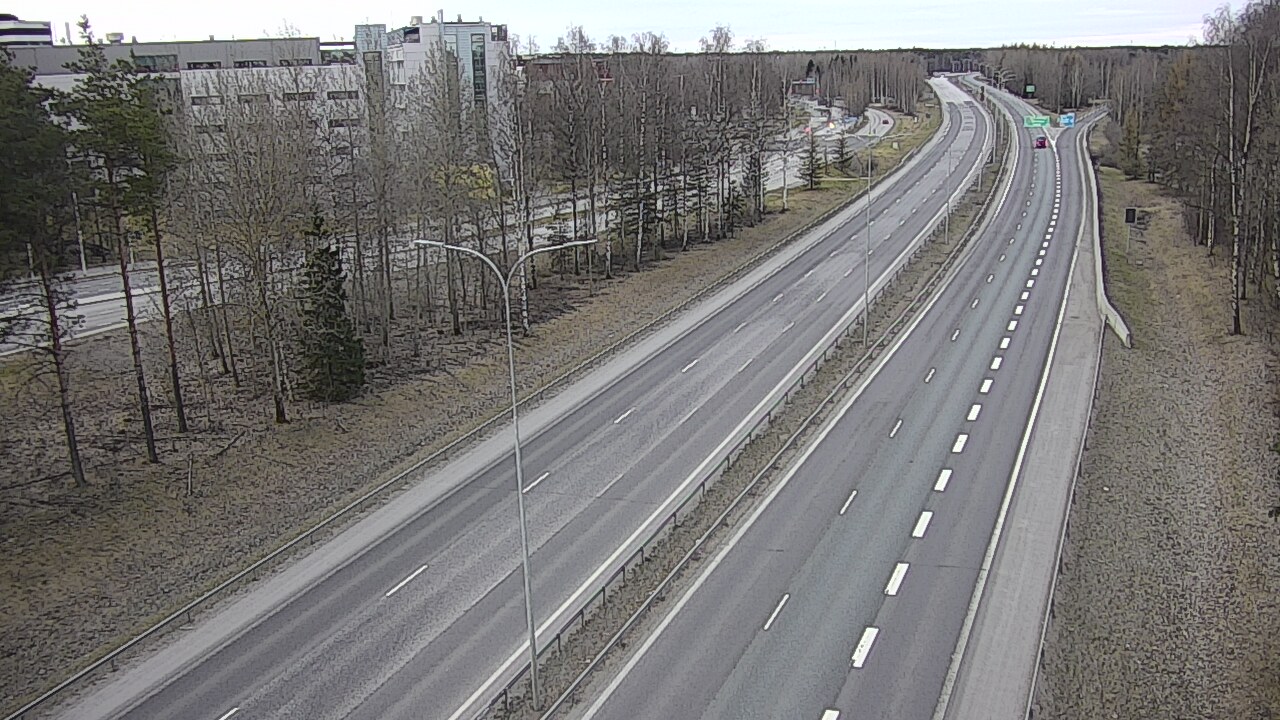 Kelikamerat Kuva Tie 4 Oulu, Kontinkangas, Oulu, Pohjois-Pohjanmaa