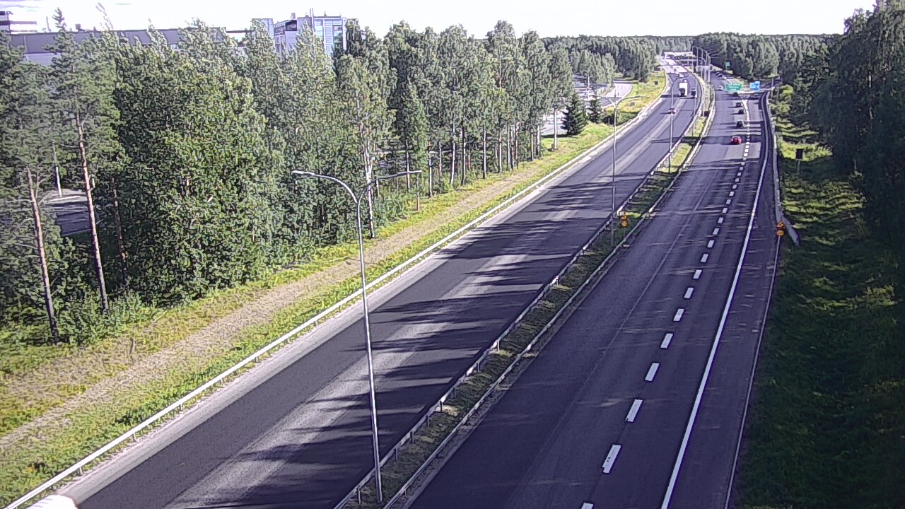 Kelikamerat Kuva Tie 4 Oulu, Kontinkangas, Oulu, Pohjois-Pohjanmaa