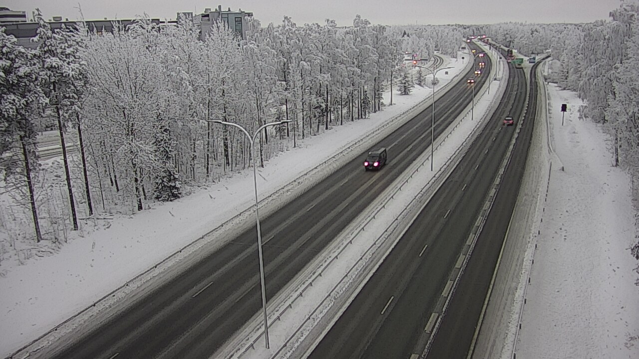 Kelikamerat Kuva Tie 4 Oulu, Kontinkangas, Oulu, Pohjois-Pohjanmaa