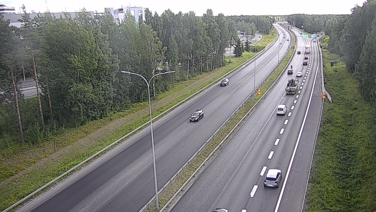 Kelikamerat Kuva Tie 4 Oulu, Kontinkangas, Oulu, Pohjois-Pohjanmaa