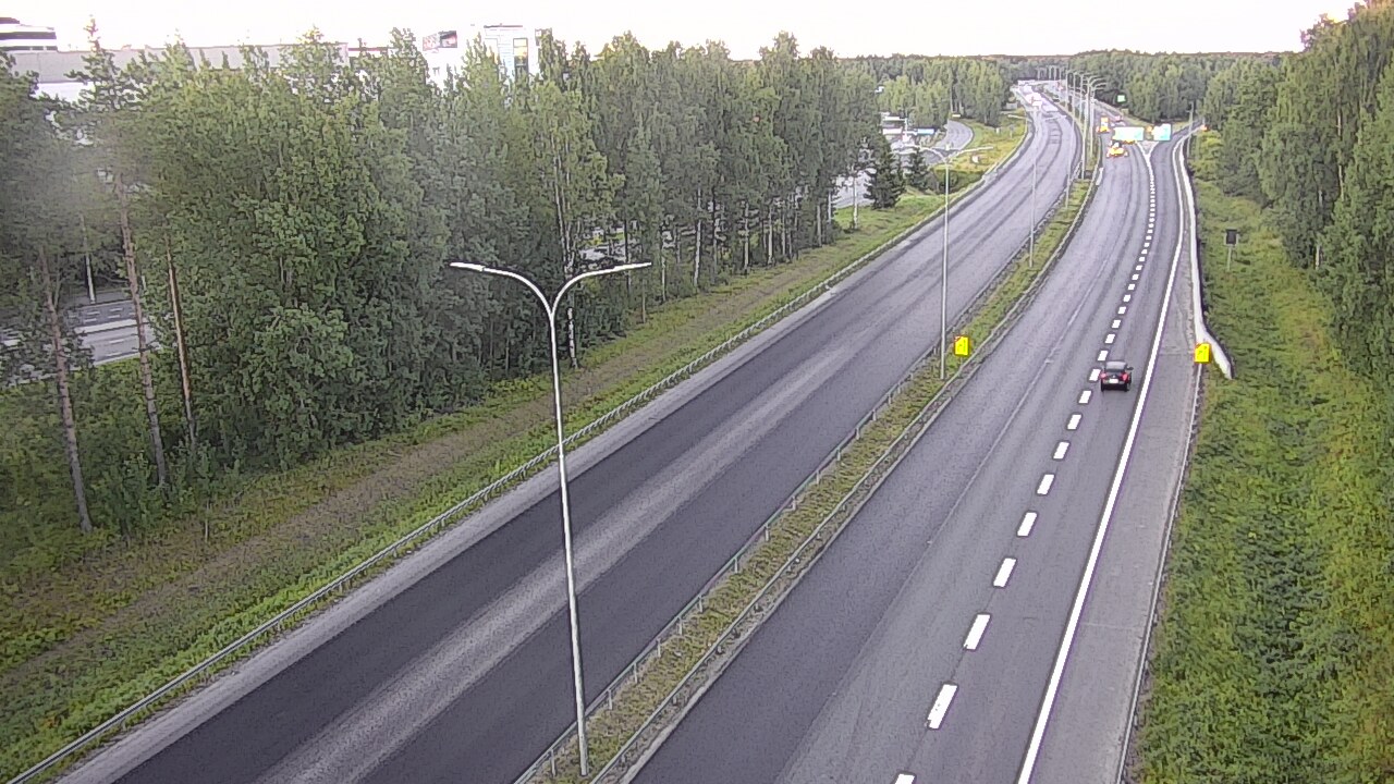 Kelikamerat Kuva Tie 4 Oulu, Kontinkangas, Oulu, Pohjois-Pohjanmaa