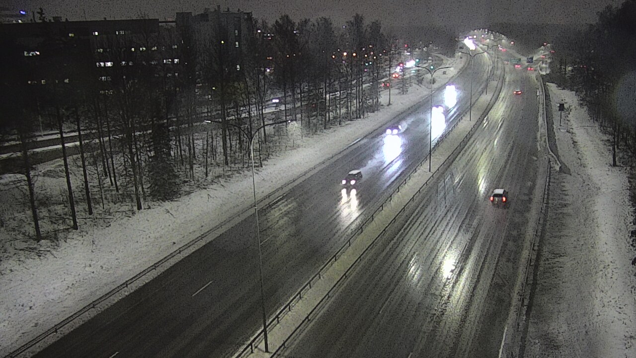 Weather Camera Image Road 4 Oulu, Kontinkangas, Oulu, Pohjois-Pohjanmaa