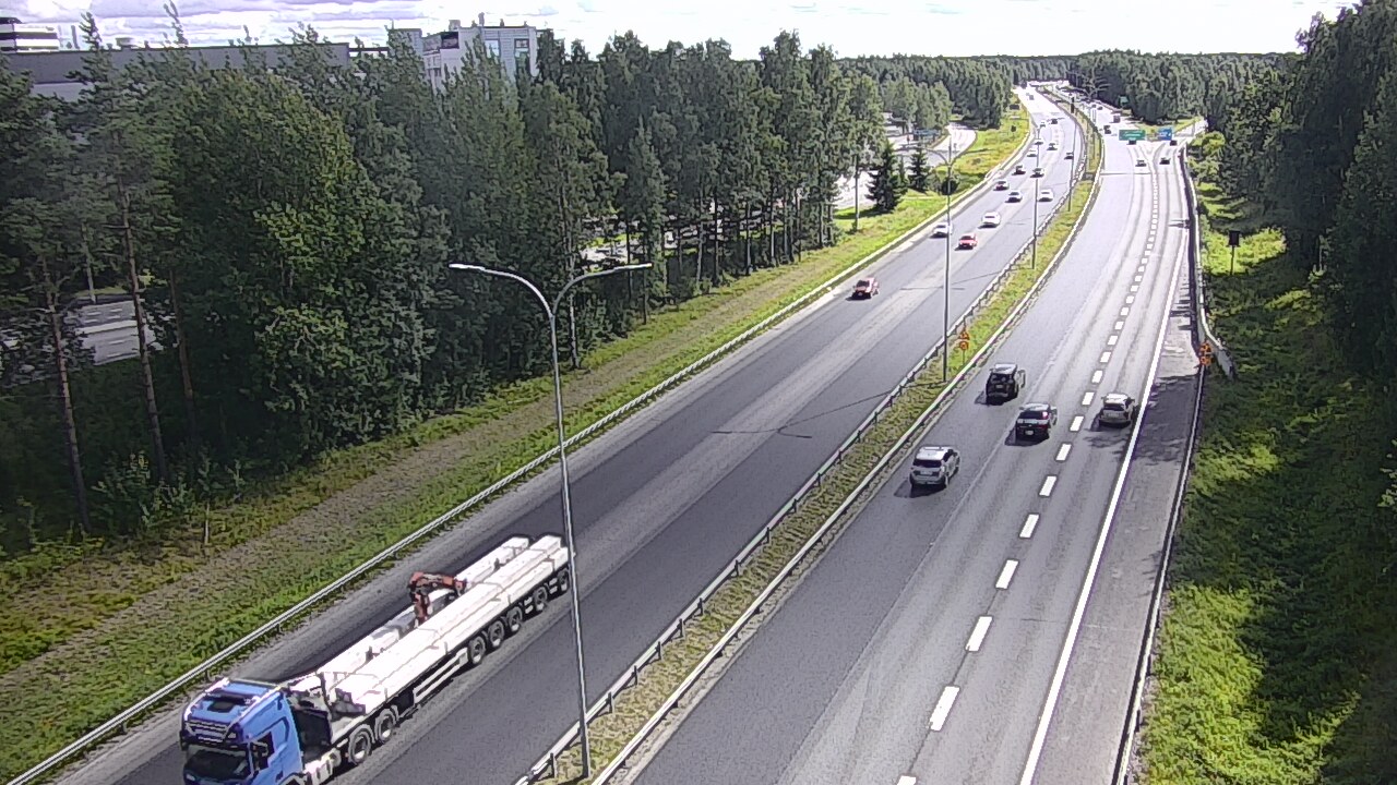 Kelikamerat Kuva Tie 4 Oulu, Kontinkangas, Oulu, Pohjois-Pohjanmaa