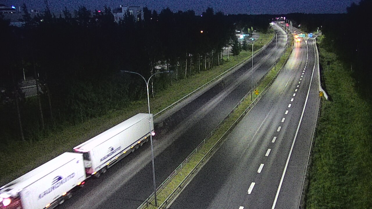 Kelikamerat Kuva Tie 4 Oulu, Kontinkangas, Oulu, Pohjois-Pohjanmaa