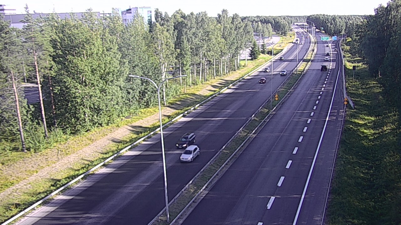 Kelikamerat Kuva Tie 4 Oulu, Kontinkangas, Oulu, Pohjois-Pohjanmaa