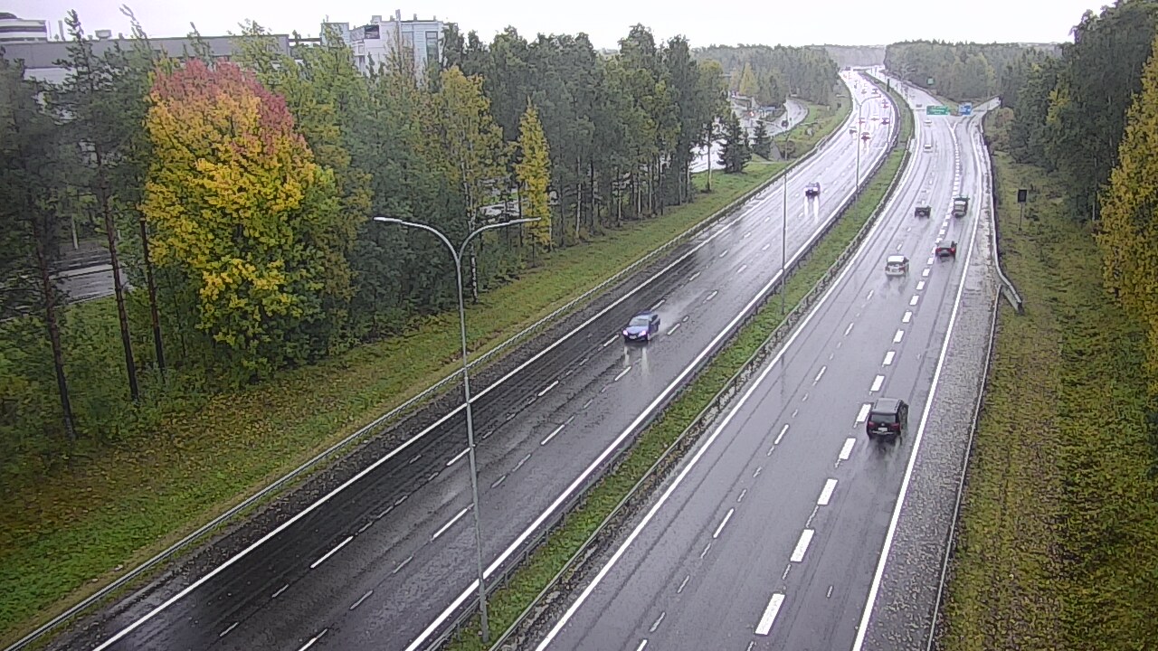 Weather Camera Image Road 4 Oulu, Kontinkangas, Oulu, Pohjois-Pohjanmaa