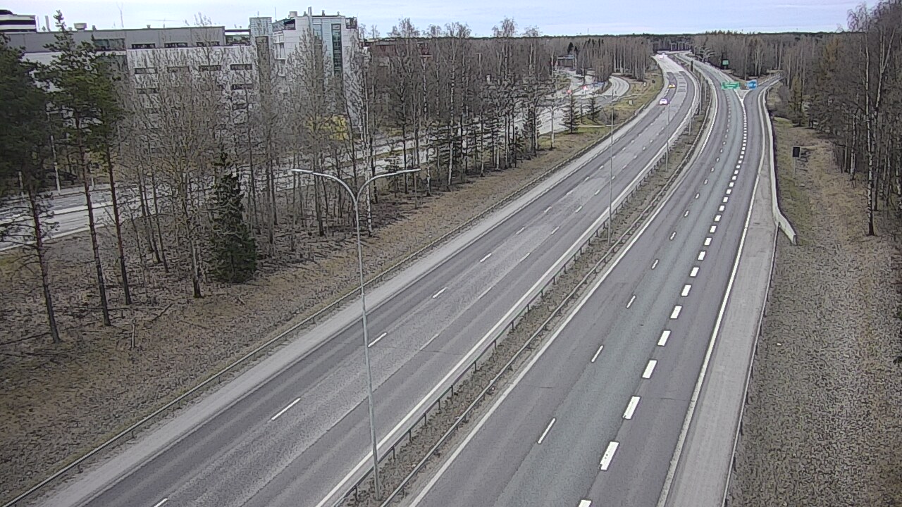 Kelikamerat Kuva Tie 4 Oulu, Kontinkangas, Oulu, Pohjois-Pohjanmaa