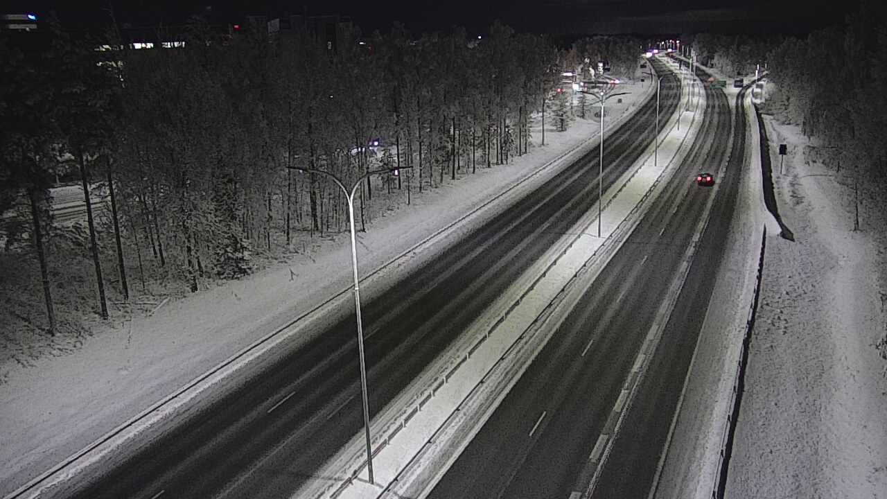 Kelikamerat Kuva Tie 4 Oulu, Kontinkangas, Oulu, Pohjois-Pohjanmaa