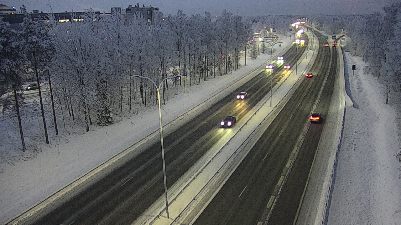 Kelikamerat Kuva Tie 4 Oulu, Kontinkangas, Oulu, Pohjois-Pohjanmaa