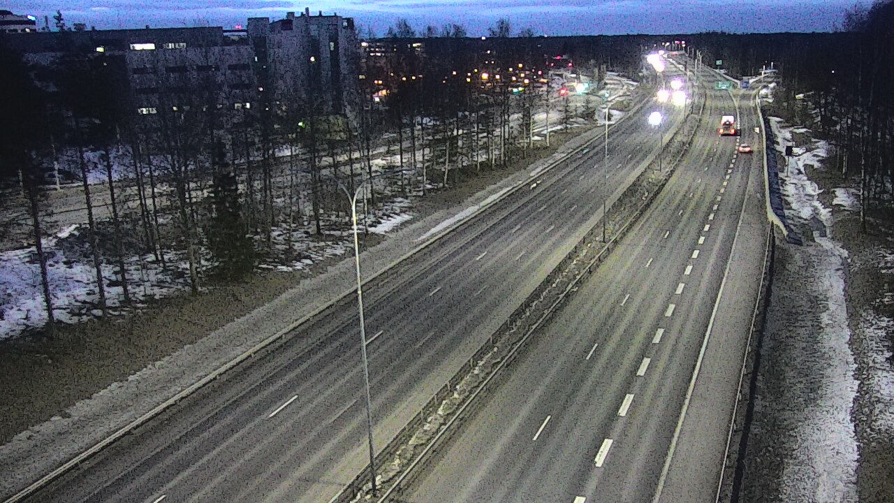 Kelikamerat Kuva Tie 4 Oulu, Kontinkangas, Oulu, Pohjois-Pohjanmaa