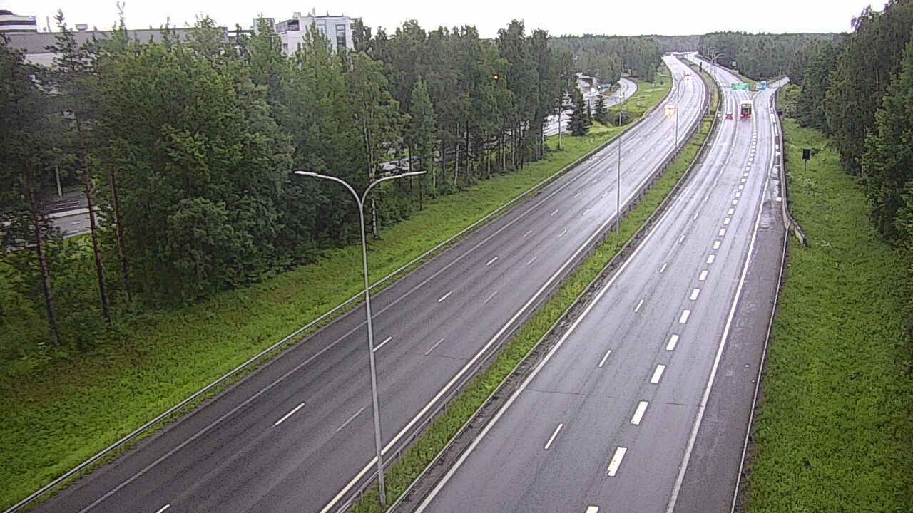 Kelikamerat Kuva Tie 4 Oulu, Kontinkangas, Oulu, Pohjois-Pohjanmaa