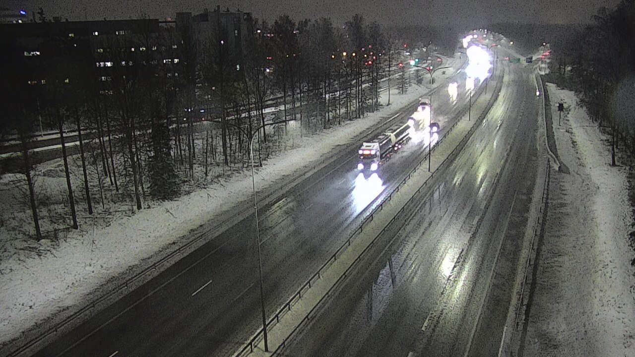 Weather Camera Image Road 4 Oulu, Kontinkangas, Oulu, Pohjois-Pohjanmaa