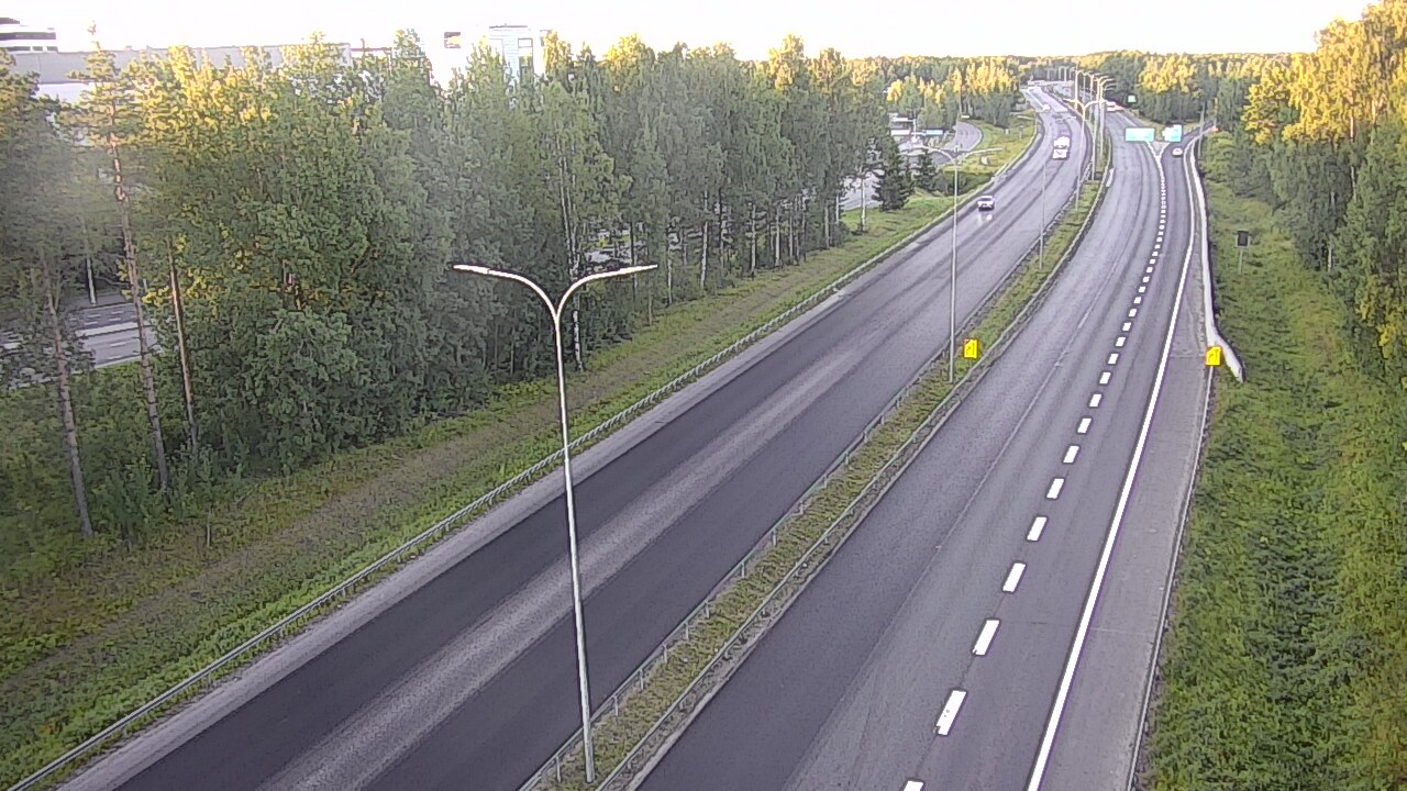 Kelikamerat Kuva Tie 4 Oulu, Kontinkangas, Oulu, Pohjois-Pohjanmaa