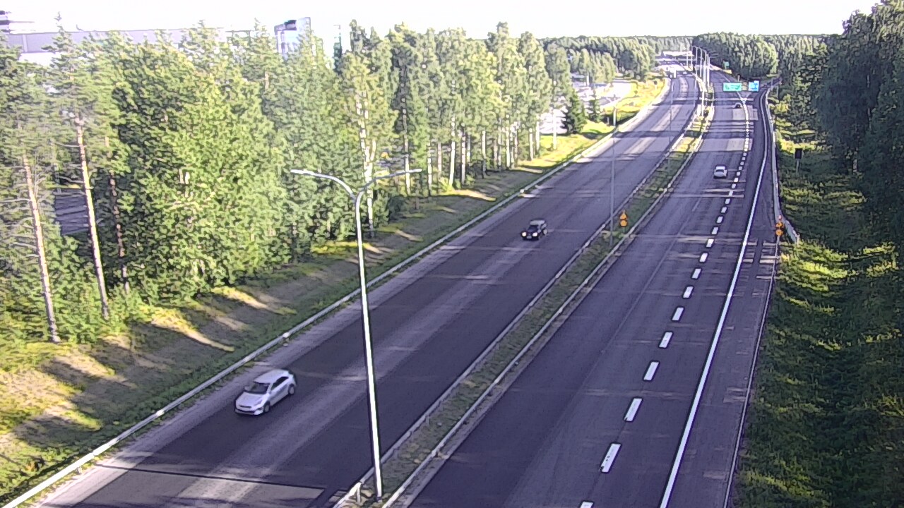 Kelikamerat Kuva Tie 4 Oulu, Kontinkangas, Oulu, Pohjois-Pohjanmaa