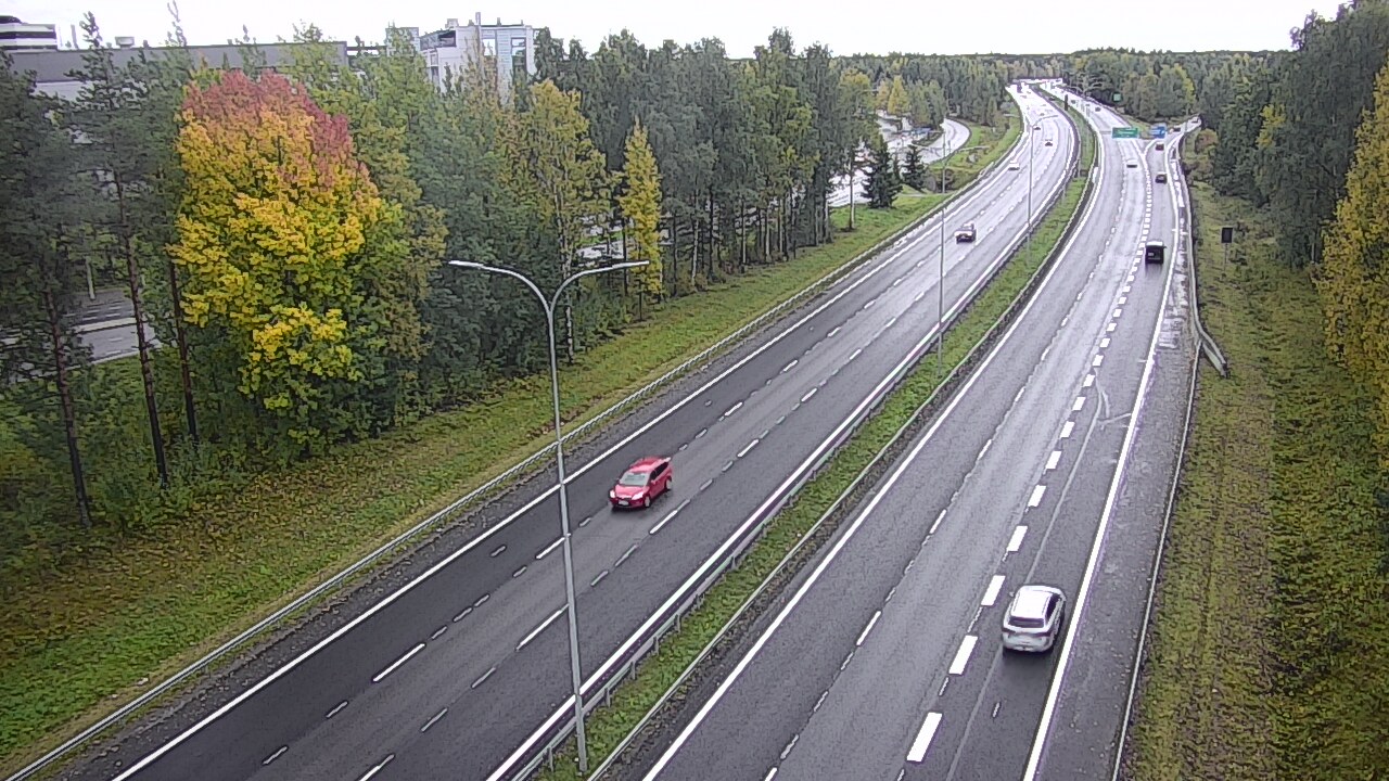 Weather Camera Image Road 4 Oulu, Kontinkangas, Oulu, Pohjois-Pohjanmaa