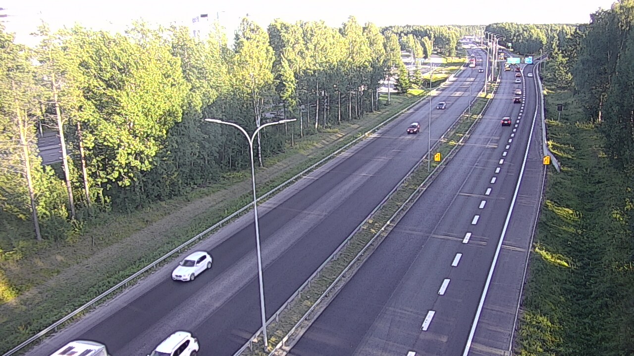 Kelikamerat Kuva Tie 4 Oulu, Kontinkangas, Oulu, Pohjois-Pohjanmaa