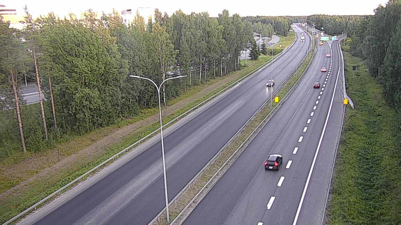 Kelikamerat Kuva Tie 4 Oulu, Kontinkangas, Oulu, Pohjois-Pohjanmaa