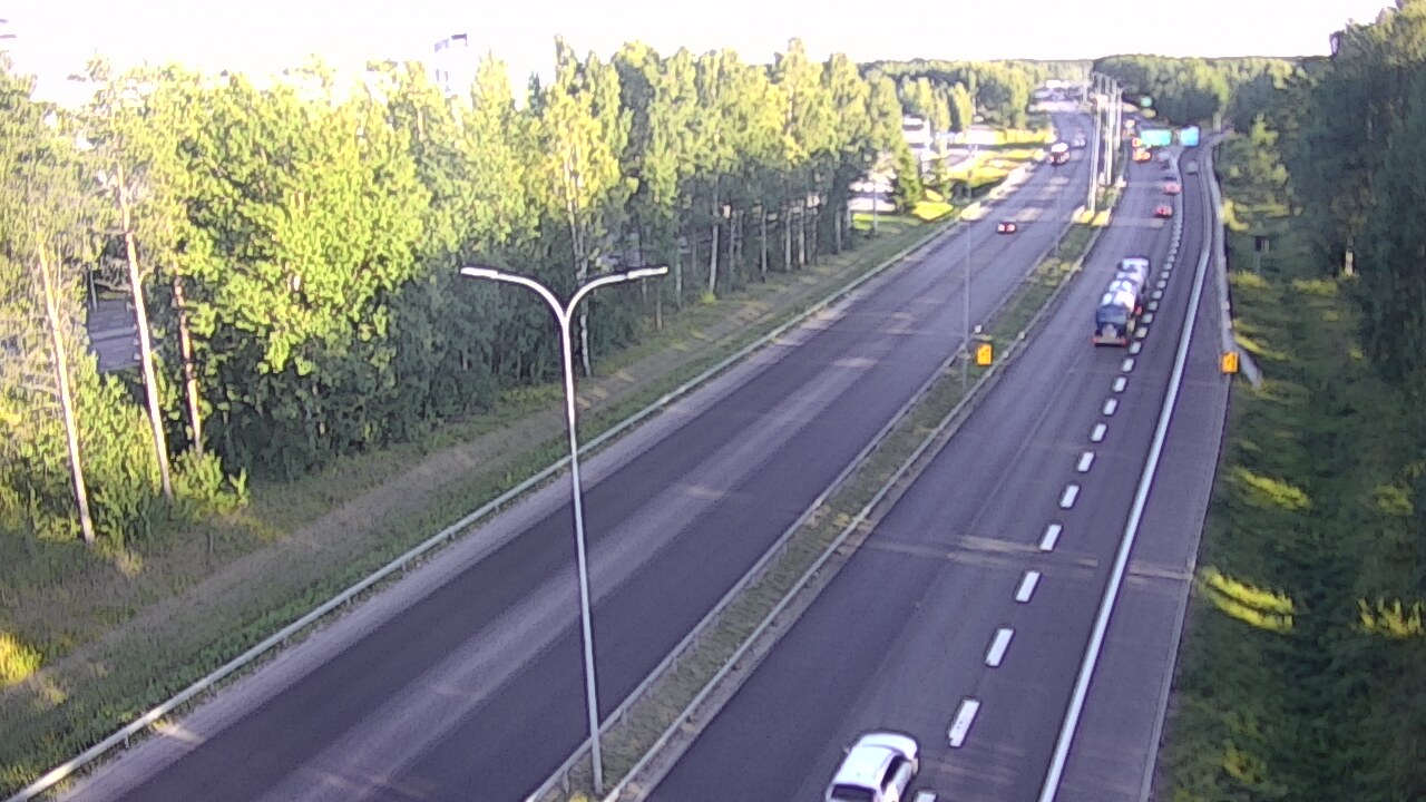 Kelikamerat Kuva Tie 4 Oulu, Kontinkangas, Oulu, Pohjois-Pohjanmaa