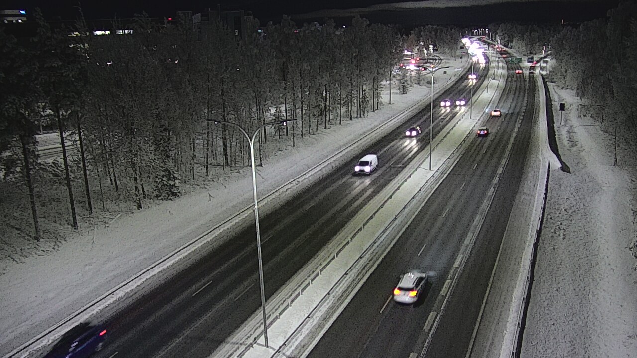 Kelikamerat Kuva Tie 4 Oulu, Kontinkangas, Oulu, Pohjois-Pohjanmaa