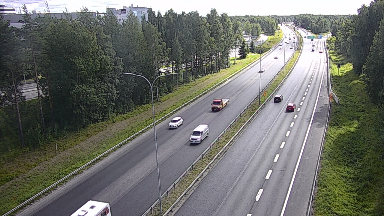 Kelikamerat Kuva Tie 4 Oulu, Kontinkangas, Oulu, Pohjois-Pohjanmaa